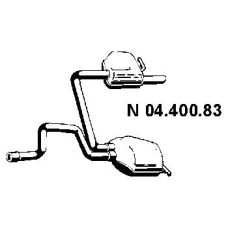 04.400.83 EBERSPACHER Глушитель выхлопных газов конечный