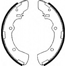 BS868 QUINTON HAZELL Комплект тормозных колодок