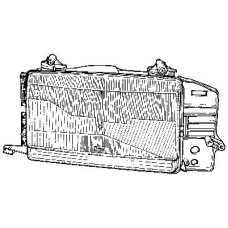 1751943 VAN WEZEL Основная фара