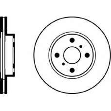 MDC1016 MINTEX Тормозной диск