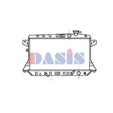 100410N AKS DASIS Радиатор, охлаждение двигателя