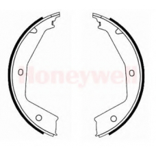 362407B BENDIX Комплект тормозных колодок, стояночная тормозная с