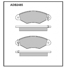 ADB2485 Allied Nippon Тормозные колодки