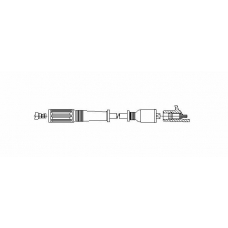 725/40 BREMI Провод зажигания