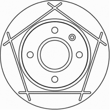 1815302528 S.b.s. Тормозной диск