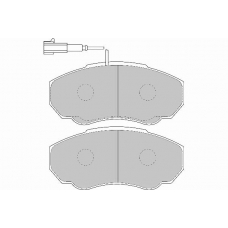 FD6895V NECTO Комплект тормозных колодок, дисковый тормоз