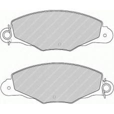 FSL1114 FERODO Комплект тормозных колодок, дисковый тормоз