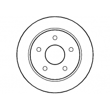 NBD072 NATIONAL Тормозной диск