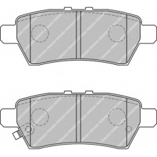 FSL1882 FERODO Комплект тормозных колодок, дисковый тормоз