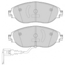 FDB4425 FERODO Комплект тормозных колодок, дисковый тормоз
