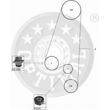 SK-1344 OPTIMAL Комплект ремня грм