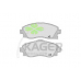 35-0090 KAGER Комплект тормозных колодок, дисковый тормоз