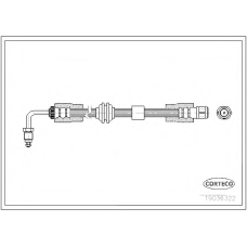 19036322 CORTECO Тормозной шланг