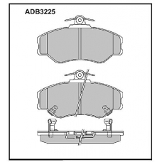 ADB3225 Allied Nippon Тормозные колодки
