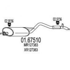 01.67510 MTS Глушитель выхлопных газов конечный
