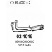 02.1019 ASSO Труба выхлопного газа