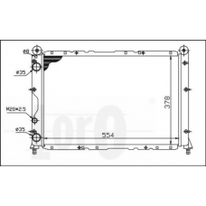002-017-0013 LORO Радиатор, охлаждение двигателя