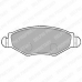 LP1699 DELPHI Комплект тормозных колодок, дисковый тормоз
