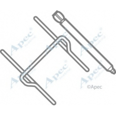 KIT292 APEC Комплектующие, тормозные колодки