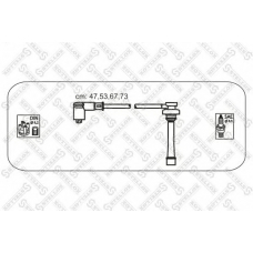 10-38263-SX STELLOX Комплект проводов зажигания