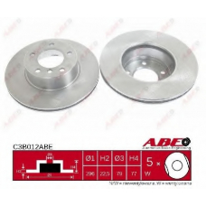 C3B012ABE ABE Тормозной диск