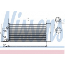 94664 NISSENS Конденсатор, кондиционер
