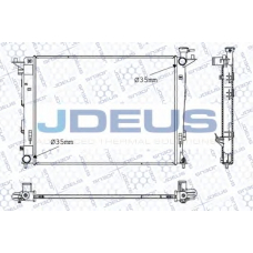 054M47 JDEUS Радиатор, охлаждение двигателя