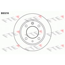 BS3216 FTE Тормозной диск