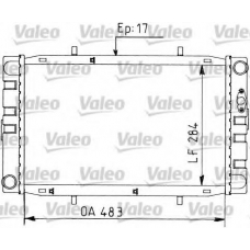 730593 VALEO Радиатор, охлаждение двигателя