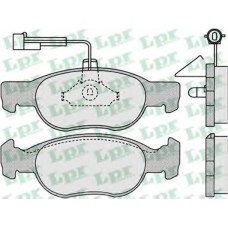 05P652 LPR Комплект тормозных колодок, дисковый тормоз