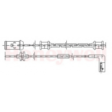 581371 BENDIX Сигнализатор, износ тормозных колодок