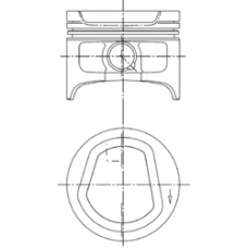 94553600 KOLBENSCHMIDT Поршень