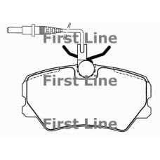 FBP1145 FIRST LINE Комплект тормозных колодок, дисковый тормоз