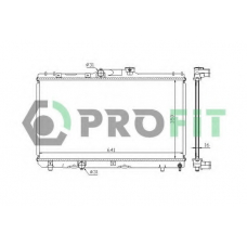 PR 8135A1 PROFIT Радиатор, охлаждение двигателя