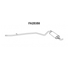 FA25358 VENEPORTE Глушитель выхлопных газов конечный