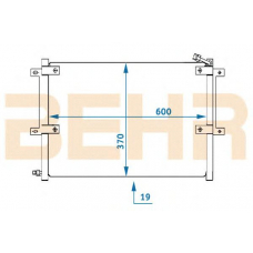 7401046 BEHR Condenser