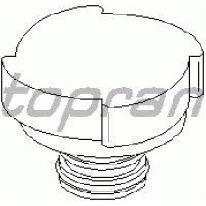 500 343 TOPRAN Крышка, резервуар охлаждающей жидкости