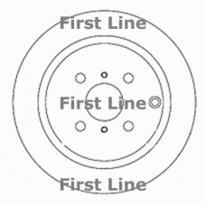 FBD1381 FIRST LINE Тормозной диск