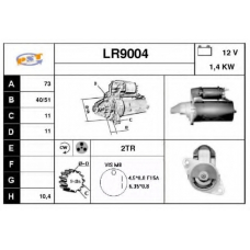 LR9004 SNRA Стартер