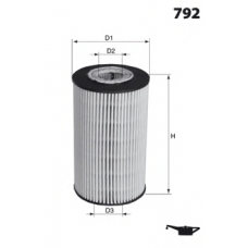 ELH4396 MECAFILTER Масляный фильтр