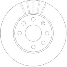 562290BC BENDIX Тормозной диск