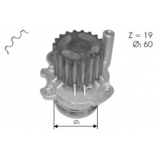 91404 SPIDAN Водяной насос