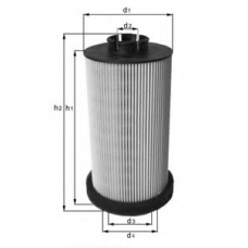 KX 181D MAHLE Топливный фильтр