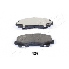 50-04-436 Ashika Комплект тормозных колодок, дисковый тормоз