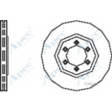 DSK2512 APEC Тормозной диск