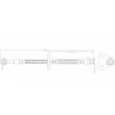 2359 REMKAFLEX Тормозной шланг