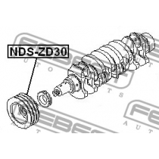 NDS-ZD30 FEBEST Ременный шкив, коленчатый вал