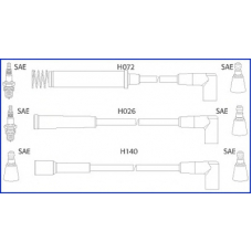 134225 HITACHI Комплект проводов зажигания