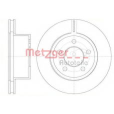 6886.10 METZGER Тормозной диск