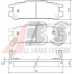 36721 ABS Комплект тормозных колодок, дисковый тормоз